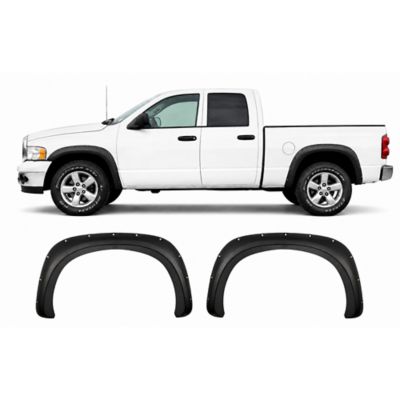 Black Horse Off Road Black Horse OE Factory Style Fender Flares Black Compatible with 02-08 Dodge Ram 1500/2500/3500