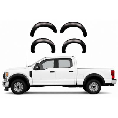 Black Horse Off Road Black Horse Fender Flares Riveted Style Black fits 2017-2025 Ford F-250 Super Duty/F-350 Super Duty