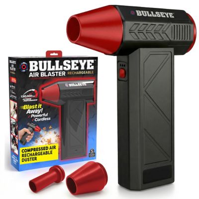 Bullseye Air Blaster 130,000 rpm Electric Air Duster Rechargeable Cordless Compressed Air Blower