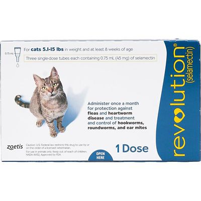 Revolution Topical for Cats, 5.1 to 15 lb.,1 Month at Tractor Supply Co