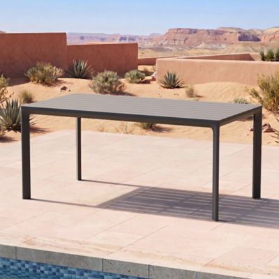 Modern Shade Cavo Aluminum Dining Table, 1.7m