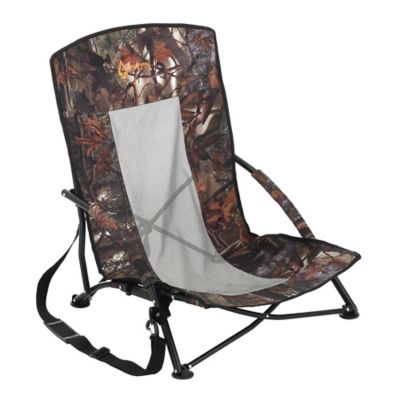 Arrowhead Outdoor Low-Profile Portable Folding Turkey Hunting Blind Chair and Carrying Bag