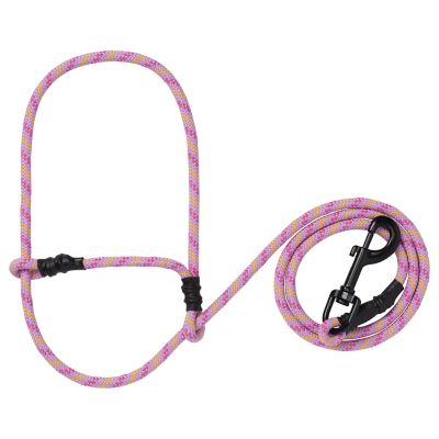 Weaver Livestock 1/4 in. Sheep/Goat Rope Halter, Pink/Purple/Yellow