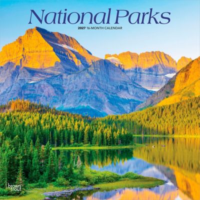 Brown Trout National Parks 2027 Square Flap