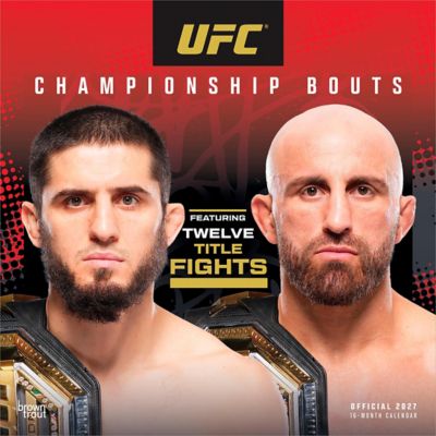 Brown Trout Ultimate Fighting Championship 'Championship Bouts' 2027 Square Flap