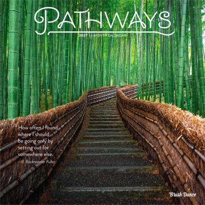 Brown Trout 2027 Pathways Square Flap Calendar Brush Dance