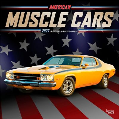 Brown Trout American Muscle Cars 2027 Square Flap Foil