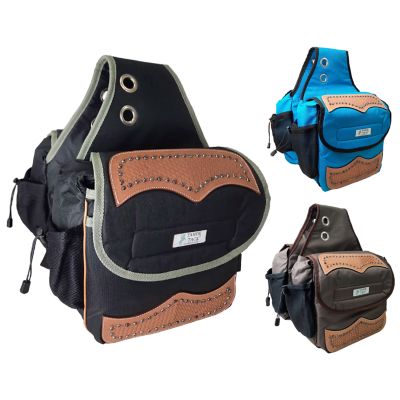 Tahoe Tack Triple Layer Padded 600D Western Saddle Bag