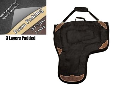 Tahoe Tack Triple Layer Padded 600D Western Saddle Carry Bag
