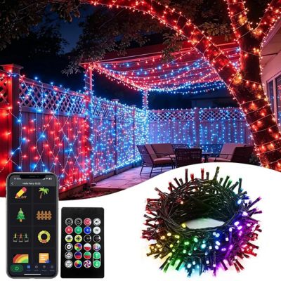 Avatar Controls Smart RGB Programmable String Lights Multicolor Changing Hello Fairy App-controlled