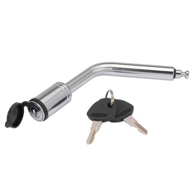 TowSmart Steel Boomerang Bent Trailer Hitch Pin Lock, 1/2 in. and 5/8 in. Diameter Pin, Fits 1-1/4 in., 2 in. Receivers