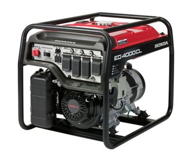 Honda 4000 W/3500 W 120/240 V Recoil Start Gasoline Powered Economy Portable Generator with CO Shutdown