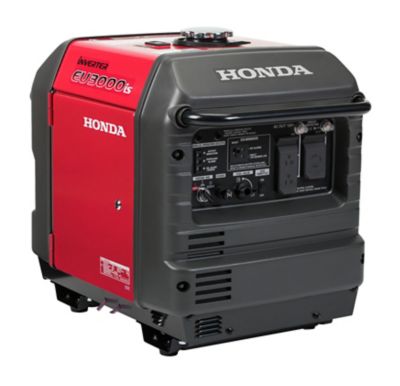 Honda 3,000 W/2,800 W Electric and Recoil Start Gasoline Powered Inverter Generator with Advanced CO Shutdown
