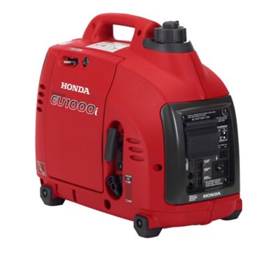 Honda 1,000 W/900 W Recoil Start Gasoline Powered Inverter Generator with Advanced CO Shutdown