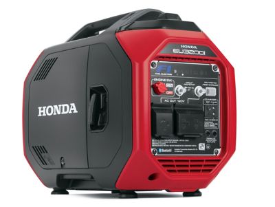 Honda 3,200 W/2,600 W Recoil Start Gasoline Powered Inverter Generator with Advanced CO Shutdown
