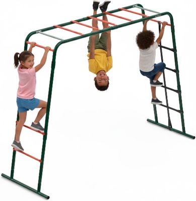 Plum Metal Monkey Bars Climbing Frame, Playground Sets for Backyards ...