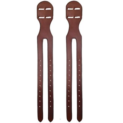 Tahoe Tack Heavy Duty Leather Western to English Saddle Girth Converter Set of 2