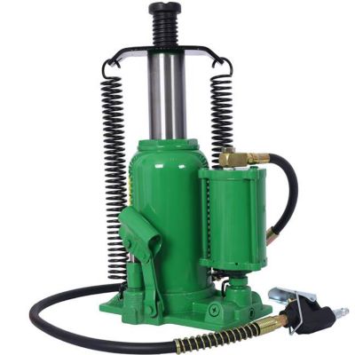 TMB Air Hydraulic Bottle Jack, 20 T/44029 Lbs., Green