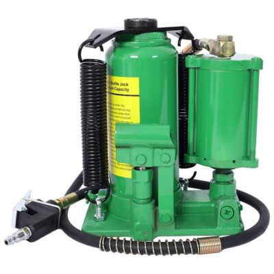 TMB Air Hydraulic Bottle Jack, 12 T/24000 Lbs., Green