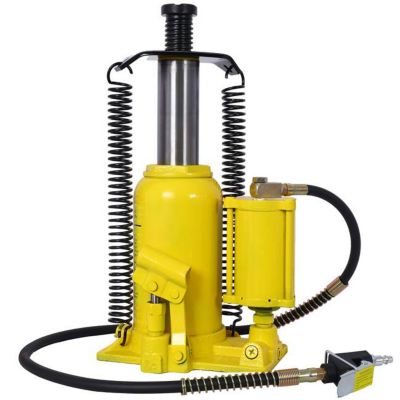 TMB Air Hydraulic Bottle Jack, 20 T/44029 Lbs., Yellow