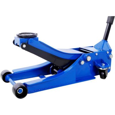 TMB 4 Ton Low Profile Hydraulic Floor Jack 8000 lb. Capacity, Blue