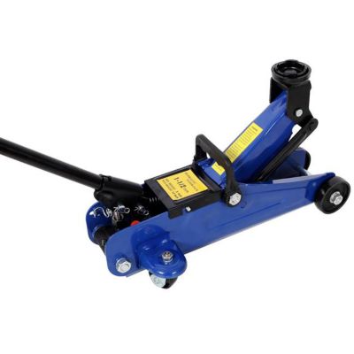 TMB 1.5 Ton Low Profile Hydraulic Steel Floor Jack, Blue