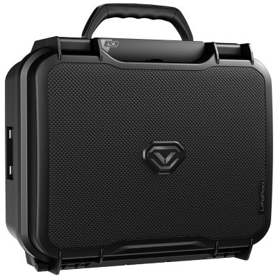 Vaultek LifePod XT High Capacity Weather Resistant Portable Case with Built-In Lock, Pluck Foam, Security Cable, & TSA Compliant