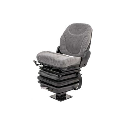 Uni Pro John Deere 310 Series Backhoe 480 Mechanical Susp. Seat Kit Gray Fabric