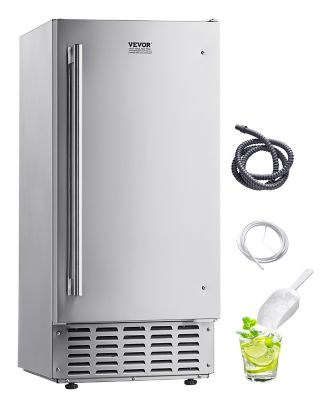 VEVOR Undercounter Built-in Ice Maker, 66 lb./Day Under Counter Nugget Ice Maker Machine