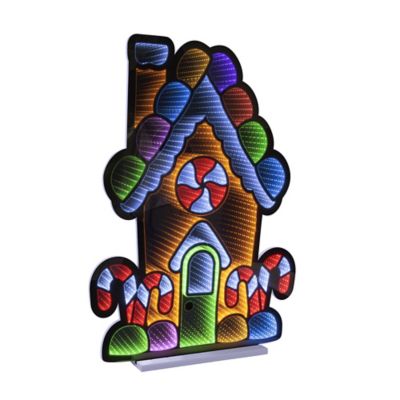 Melrose International Gingerbread House Ekkolight, 35 in. H