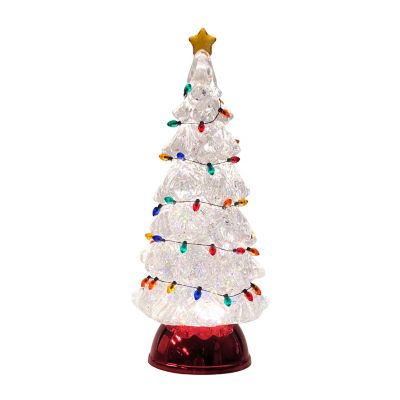 Melrose International LED Christmas Tree with Holiday Lights 11.5 in.H