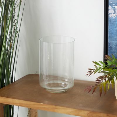 Harper & Willow Glass Wide Decorative Vase