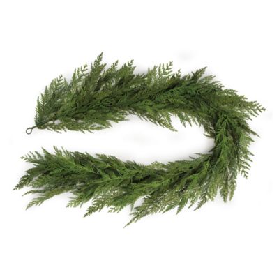 Melrose International Fresh Touch Cedar Garland 6'L