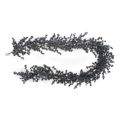 Melrose International Berry Twig Garland 6 ft. L
