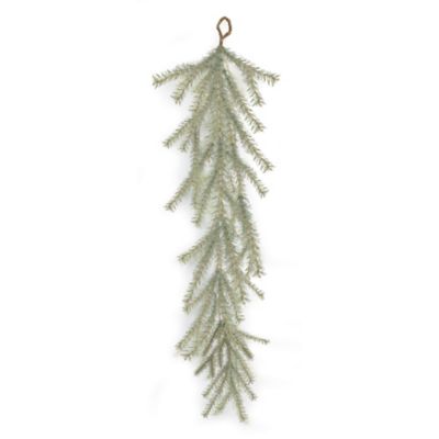 Melrose International Glitter Pine Hanging Garland 48 in.