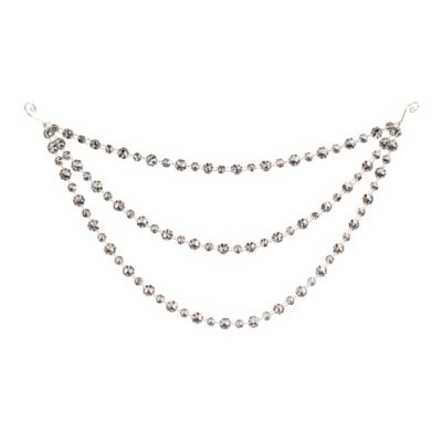 Melrose International Triple Strand Bead Garland, Set of 2