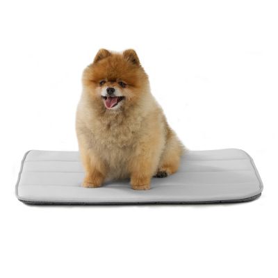 GOOPAWS Dog Cooling Mat, Non-Slip Self-Cooling Summer Pet Mat for Indoor Outdoor Kennel Floor Use, Relieve Heat & Fatigue