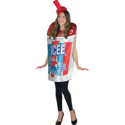 Imposta Costumes Adult Icee Sparkle Red Tunic Costume