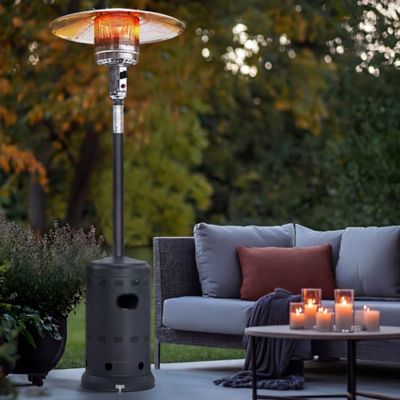 Nuu Garden Propane Gas Outdoor Heater with Wheels, ETL Certified