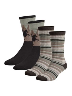 Wrangler Men's Comfort Crew Sock