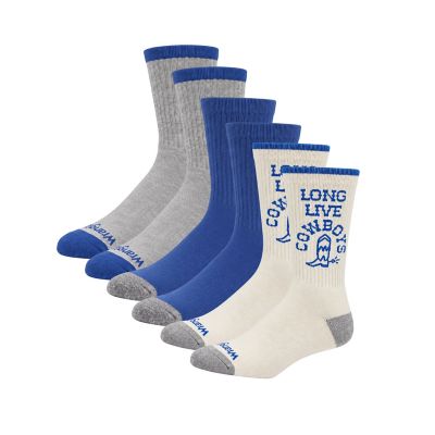Wrangler Boys Flex Comfort Novelty Sock