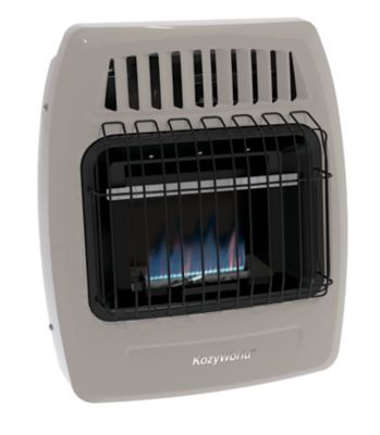 Comfort Glow Liquid Propane Vent-Free Blue Flame Heater, 10,000 BTU, Manual Control
