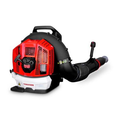 Tomahawk 79.9cc Commercial Backpack Leaf Blower 1,272 CFM 222 MPH Lightweight Professional Gas Powered Landscaping Lawn Care