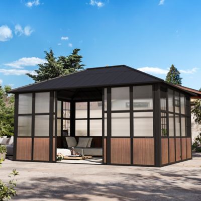 Modern Shade Calrio 12 x 16ft. Sunroom