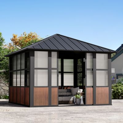 Modern Shade Calrio 12 x 12ft. Sunroom