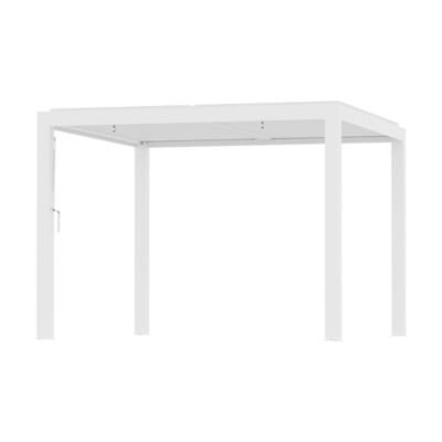 Modern Shade 10 x 10ft. Aurora Louvered Pergola White