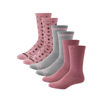 Wrangler Ladies Comfort Crew Sock