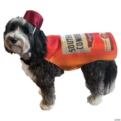 Imposta Costumes Southern Comfort Bottle Dog Costume, 2XL-3XL