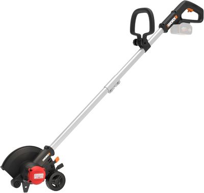 WORX 20V Brushless Cordless 7-In. Lawn Edger with Dual-Wheel Design, Adjustable Depth, Tool Only