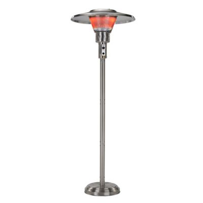 Hiland Commercial Natural Gas Patio Heater in Stainless Steel